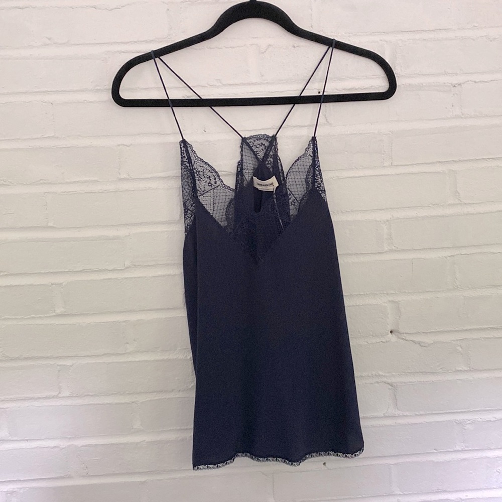 Zadig & Voltaire navy christy tank size S